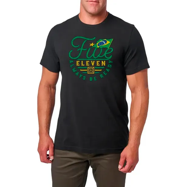 Camiseta 5.11 Brasil MSS-76341BZ-019 - Masculina 01