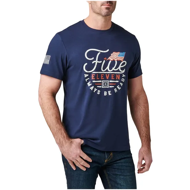 Camiseta 5.11 Tactical Patriotic Emblem 76252-721 - Masculina 01